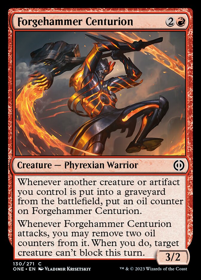 Forgehammer Centurion [Phyrexia: All Will Be One] | Deep Dive Games St. Marys