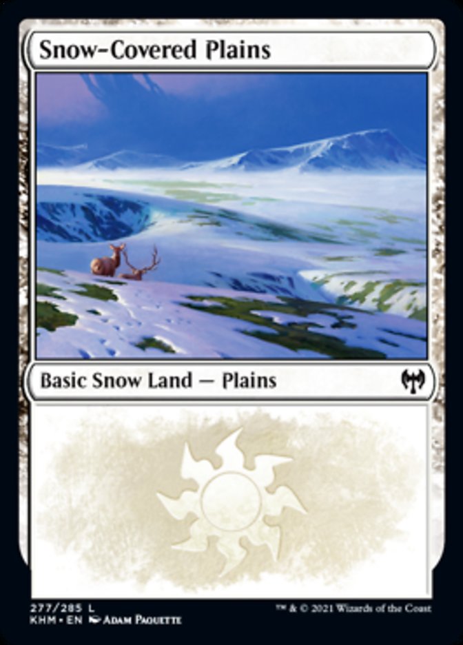 Snow-Covered Plains (277) [Kaldheim] | Deep Dive Games St. Marys