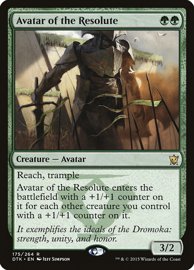 Avatar of the Resolute [Dragons of Tarkir] | Deep Dive Games St. Marys