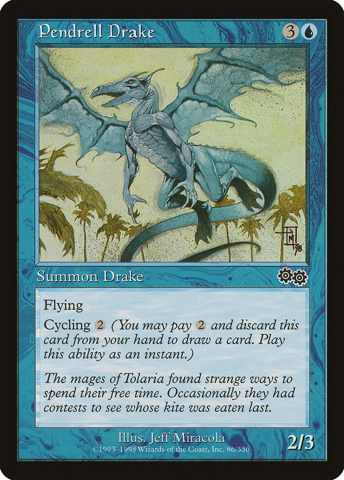 Pendrell Drake [Urza's Saga] | Deep Dive Games St. Marys