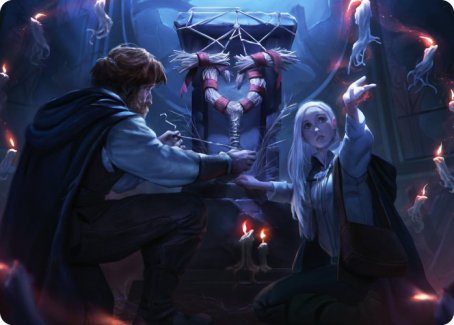 Faithful Mending Art Card [Innistrad: Midnight Hunt Art Series] | Deep Dive Games St. Marys