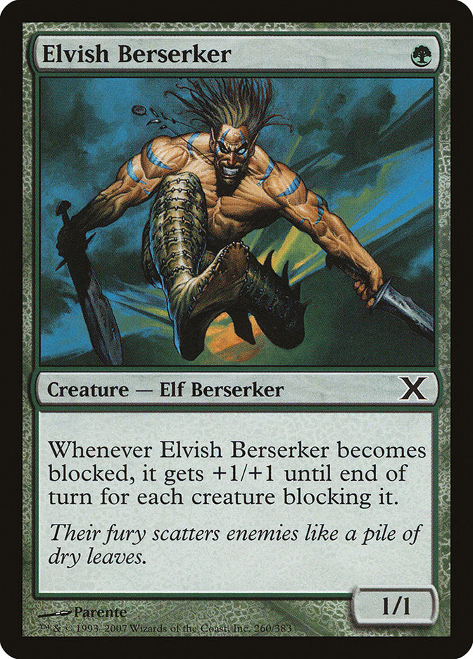 Elvish Berserker [Tenth Edition] | Deep Dive Games St. Marys