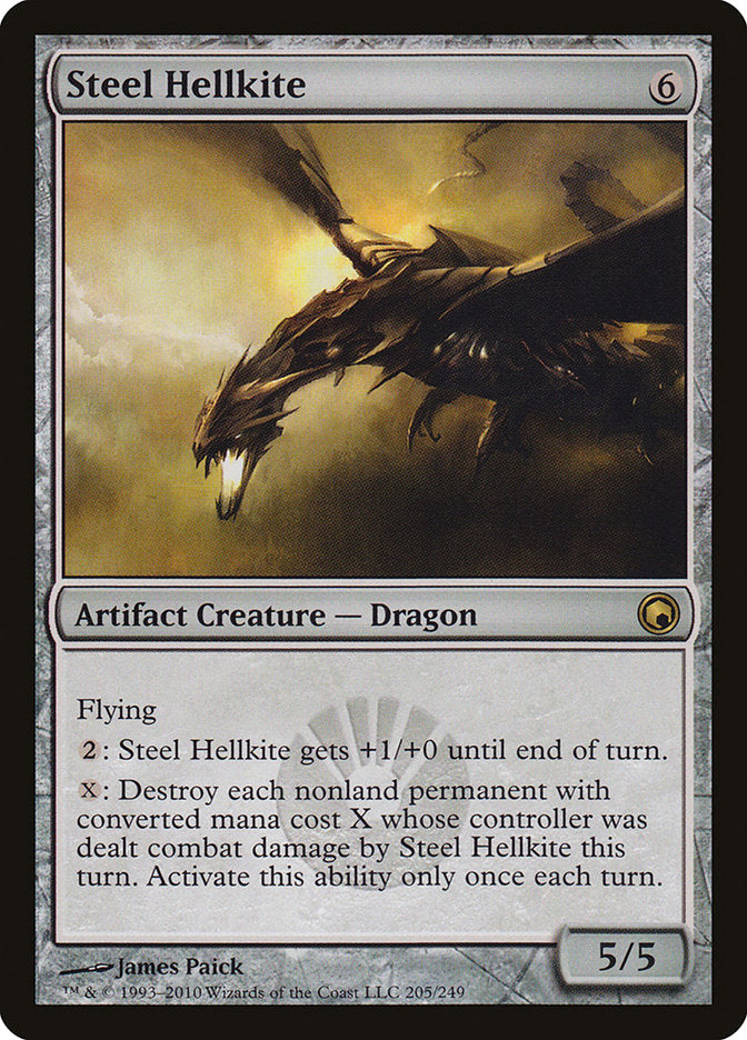 Steel Hellkite [Scars of Mirrodin] | Deep Dive Games St. Marys