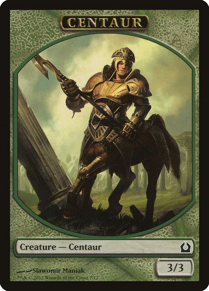 Centaur Token [Return to Ravnica Tokens] | Deep Dive Games St. Marys