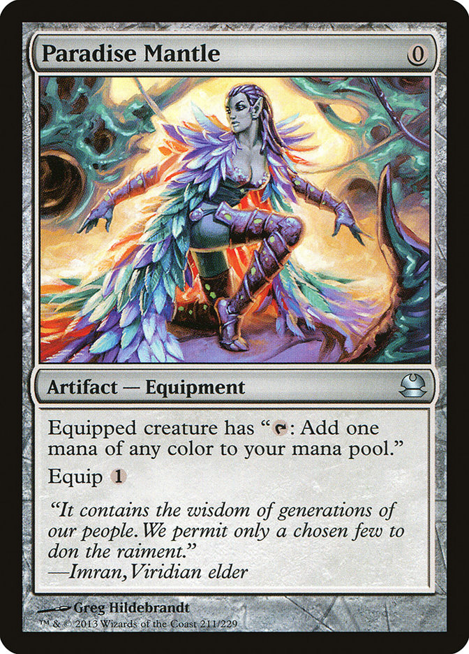 Paradise Mantle [Modern Masters] | Deep Dive Games St. Marys