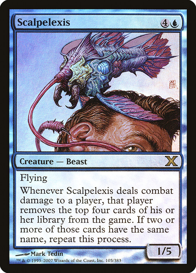 Scalpelexis (Premium Foil) [Tenth Edition] | Deep Dive Games St. Marys