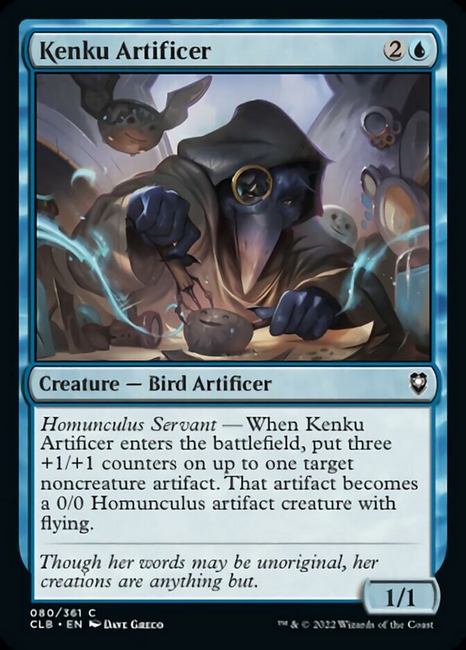 Kenku Artificer [Commander Legends: Battle for Baldur's Gate] | Deep Dive Games St. Marys
