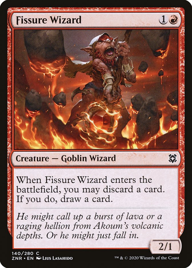 Fissure Wizard [Zendikar Rising] | Deep Dive Games St. Marys