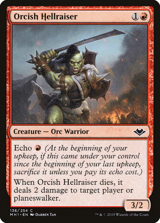 Orcish Hellraiser [Modern Horizons] | Deep Dive Games St. Marys