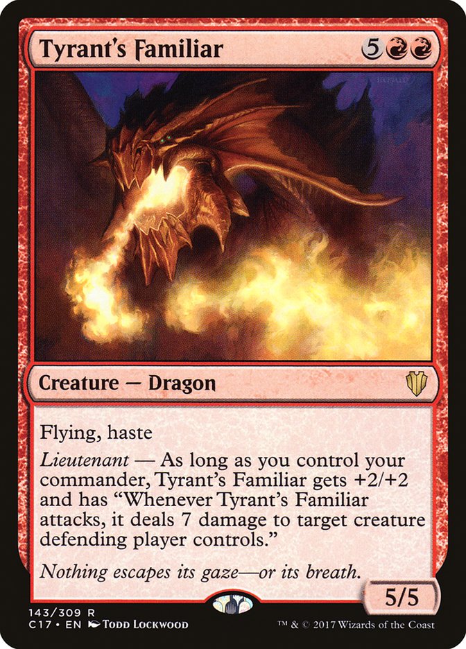 Tyrant's Familiar [Commander 2017] | Deep Dive Games St. Marys