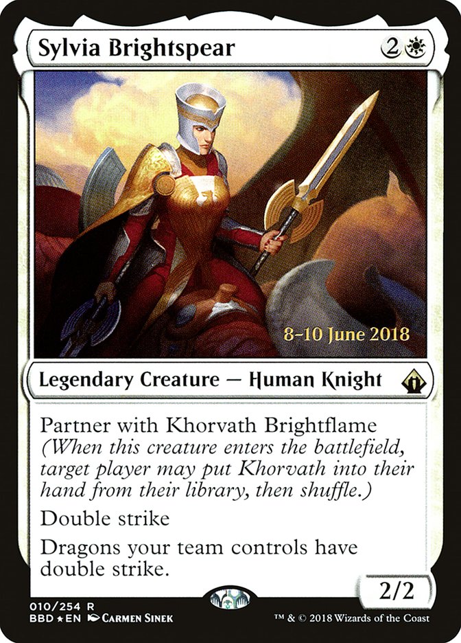 Sylvia Brightspear [Battlebond Prerelease Promos] | Deep Dive Games St. Marys