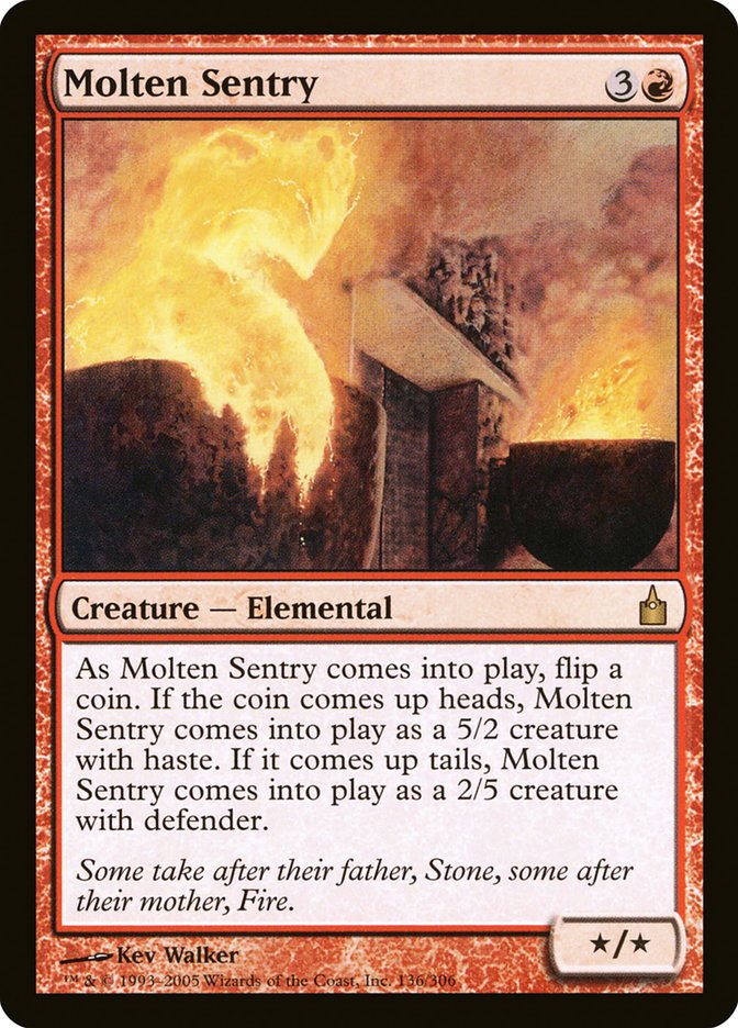 Molten Sentry [Ravnica: City of Guilds] | Deep Dive Games St. Marys