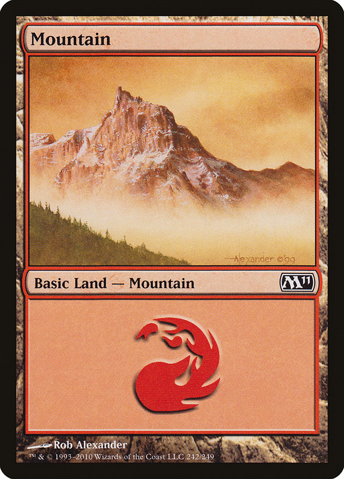 Mountain (242) [Magic 2011] | Deep Dive Games St. Marys