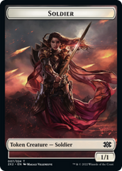 Faerie Rogue // Soldier Double-Sided Token [Double Masters 2022 Tokens] | Deep Dive Games St. Marys