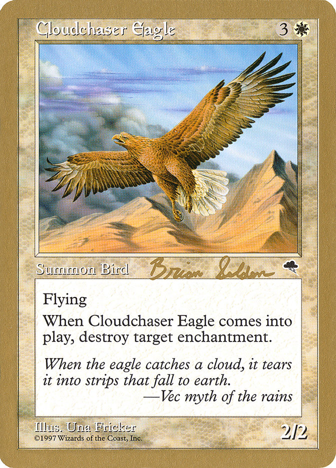 Cloudchaser Eagle (Brian Selden) [World Championship Decks 1998] | Deep Dive Games St. Marys