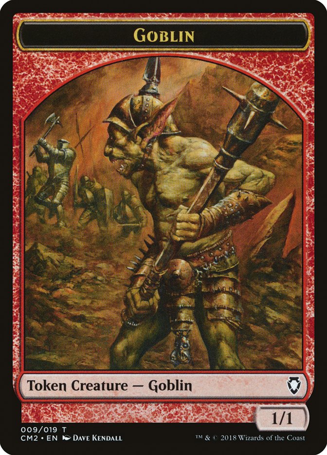 Goblin Token [Commander Anthology Volume II Tokens] | Deep Dive Games St. Marys