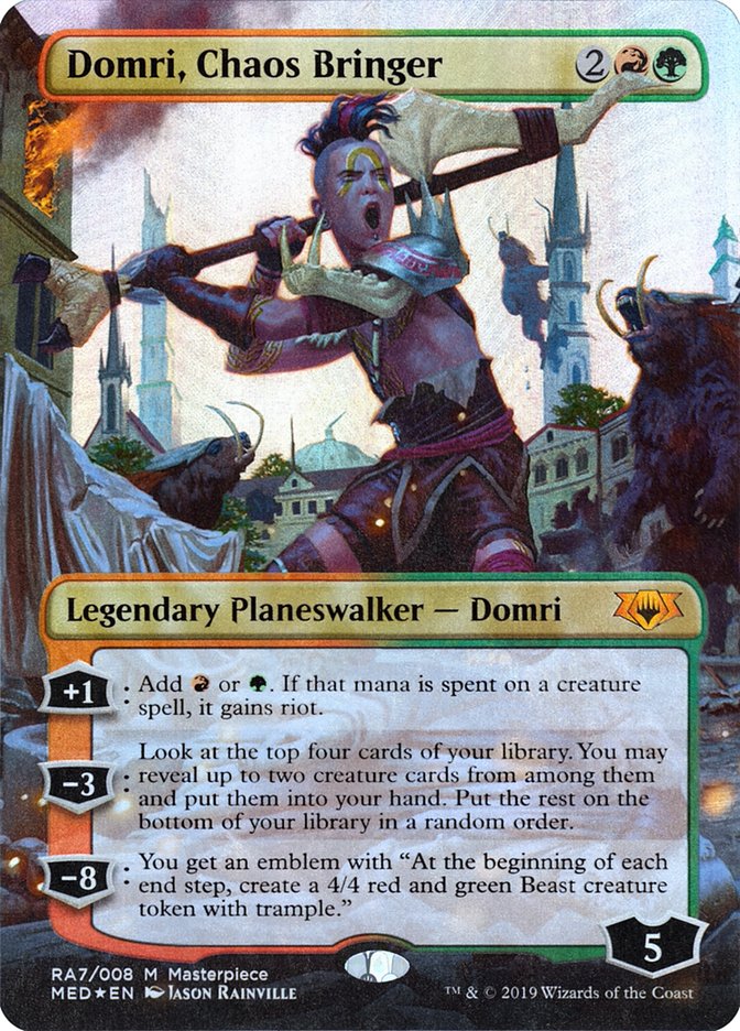 Domri, Chaos Bringer [Mythic Edition] | Deep Dive Games St. Marys