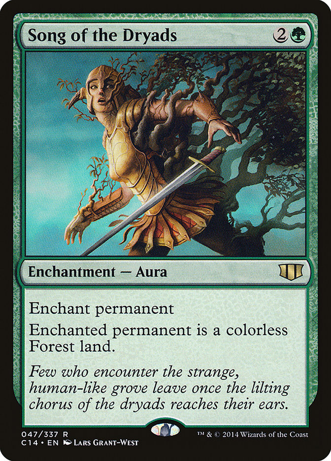 Song of the Dryads [Commander 2014] | Deep Dive Games St. Marys