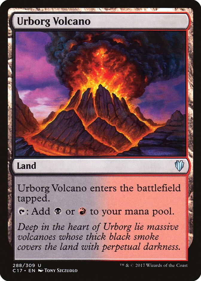 Urborg Volcano [Commander 2017] | Deep Dive Games St. Marys