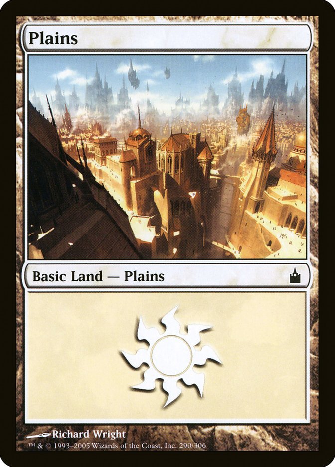 Plains (290) [Ravnica: City of Guilds] | Deep Dive Games St. Marys