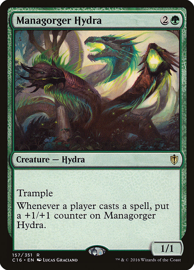 Managorger Hydra [Commander 2016] | Deep Dive Games St. Marys