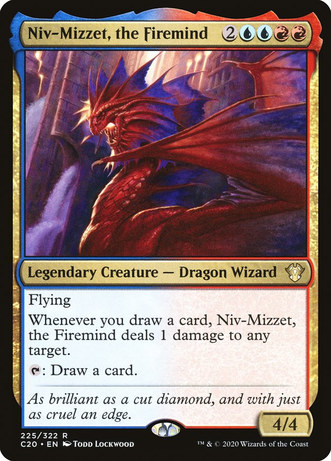 Niv-Mizzet, the Firemind [Commander 2020] | Deep Dive Games St. Marys