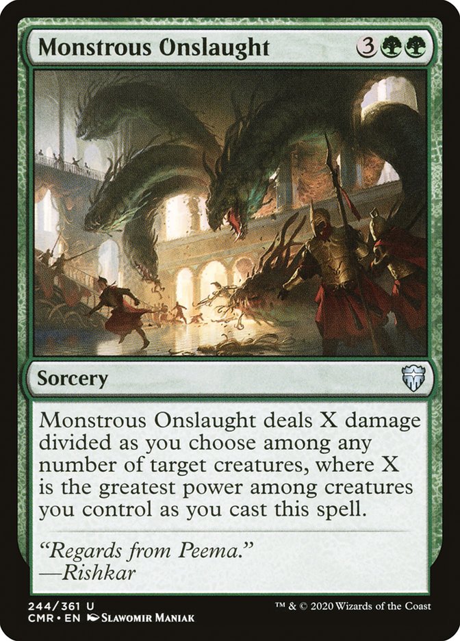 Monstrous Onslaught [Commander Legends] | Deep Dive Games St. Marys