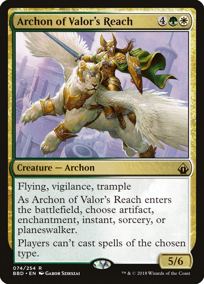 Archon of Valor's Reach [Battlebond] | Deep Dive Games St. Marys