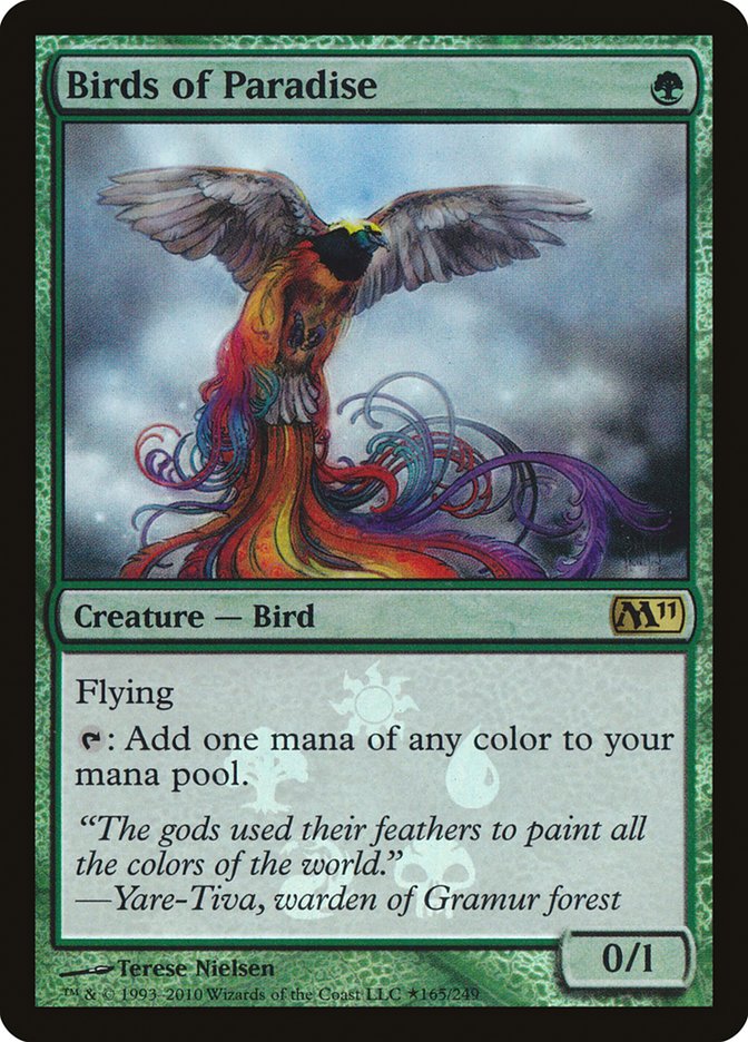 Birds of Paradise (Buy-A-Box) [Magic 2011 Promos] | Deep Dive Games St. Marys