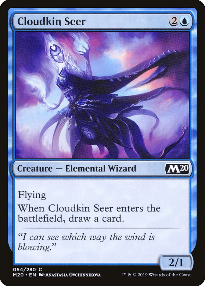 Cloudkin Seer [Core Set 2020] | Deep Dive Games St. Marys