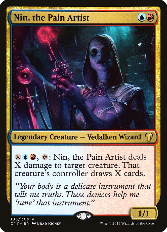 Nin, the Pain Artist [Commander 2017] | Deep Dive Games St. Marys