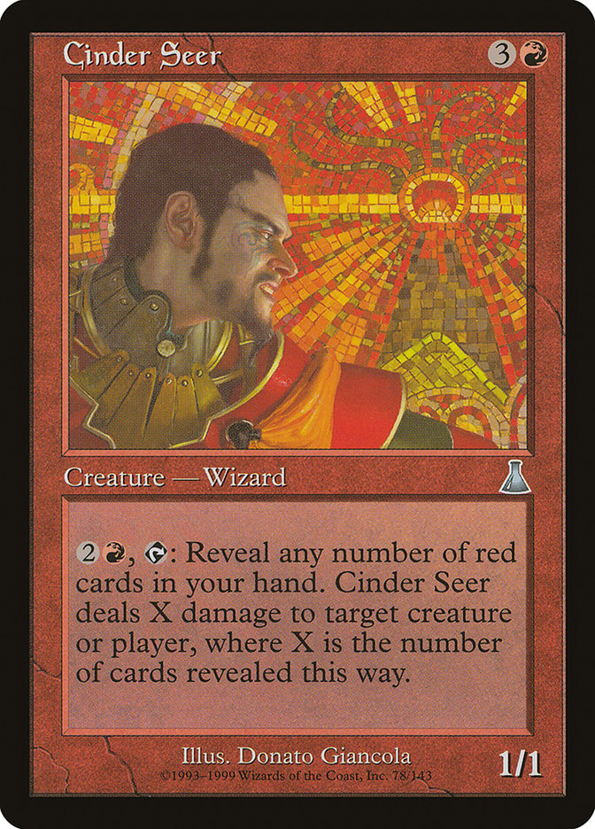 Cinder Seer [Urza's Destiny] | Deep Dive Games St. Marys