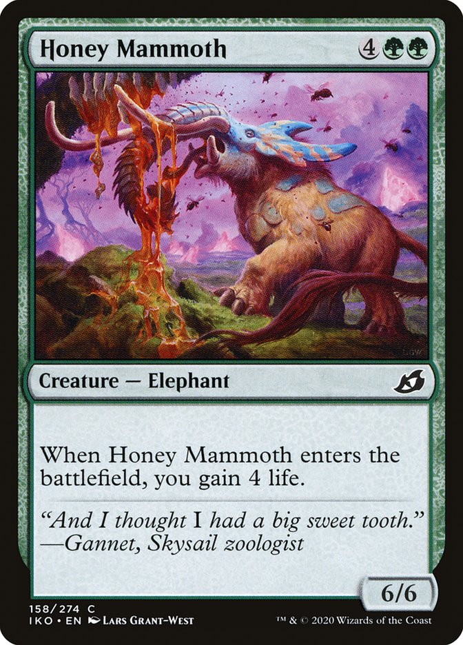 Honey Mammoth [Ikoria: Lair of Behemoths] | Deep Dive Games St. Marys