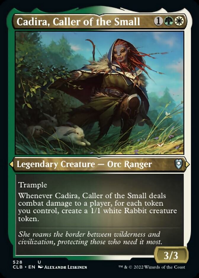 Cadira, Caller of the Small (Foil Etched) [Commander Legends: Battle for Baldur's Gate] | Deep Dive Games St. Marys