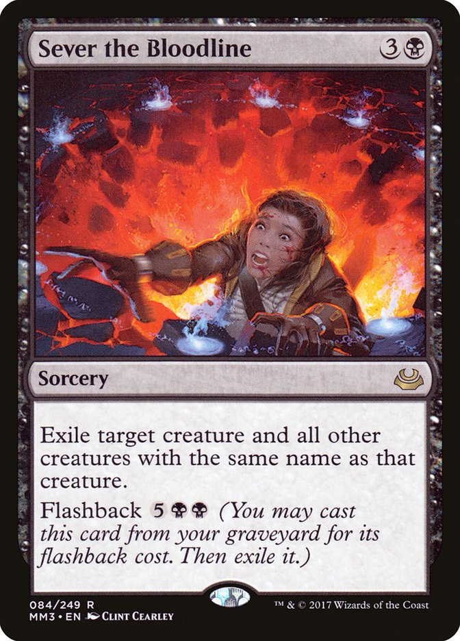 Sever the Bloodline [Modern Masters 2017] | Deep Dive Games St. Marys