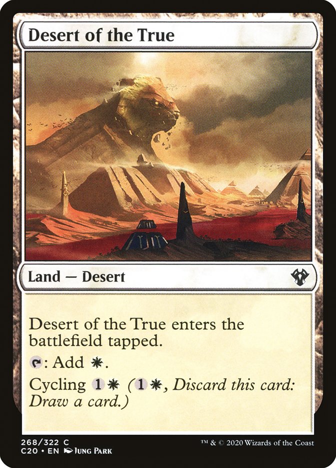 Desert of the True [Commander 2020] | Deep Dive Games St. Marys