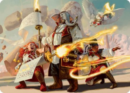 Lorehold Command Art Card [Strixhaven: School of Mages Art Series] | Deep Dive Games St. Marys