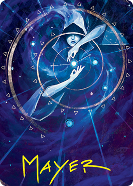 Time Warp Art Card (Gold-Stamped Signature) [Strixhaven: School of Mages Art Series] | Deep Dive Games St. Marys
