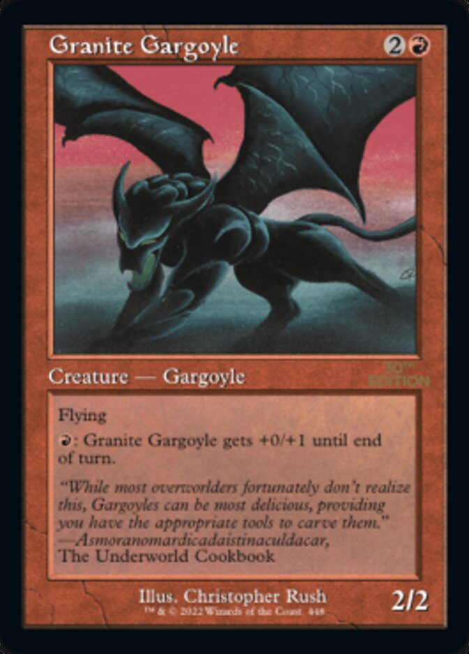 Granite Gargoyle (Retro) [30th Anniversary Edition] | Deep Dive Games St. Marys