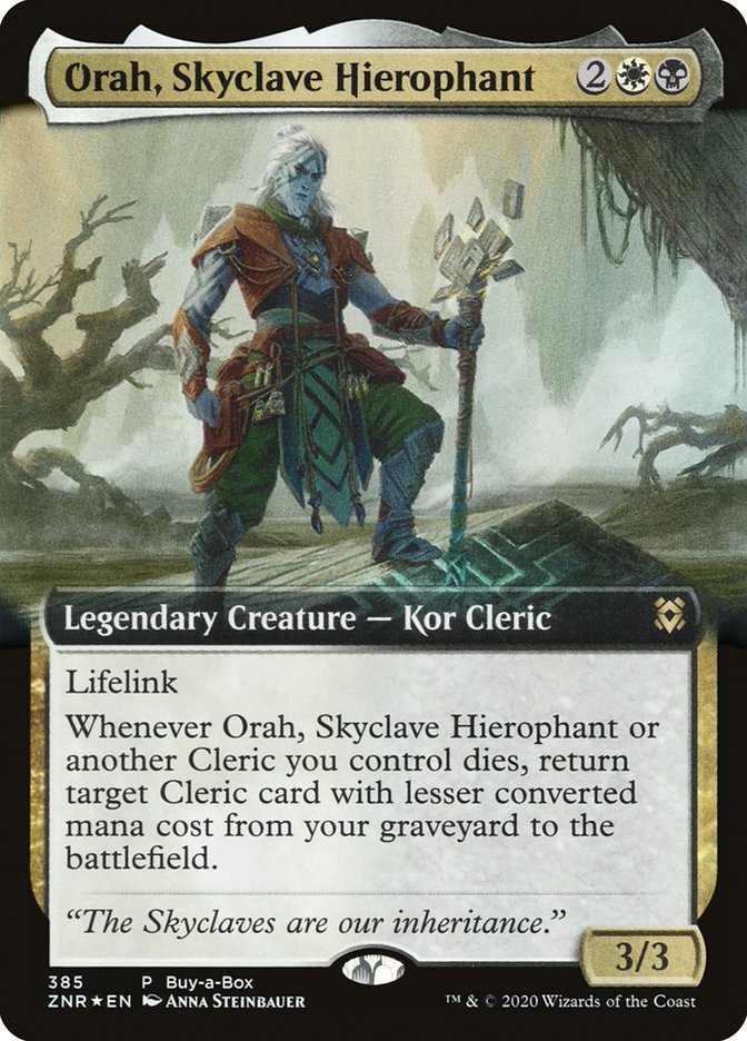 Orah, Skyclave Hierophant (Buy-A-Box) [Zendikar Rising] | Deep Dive Games St. Marys