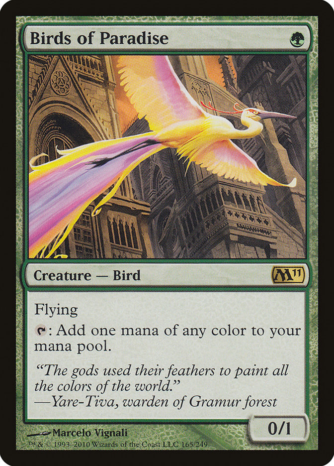 Birds of Paradise [Magic 2011] | Deep Dive Games St. Marys