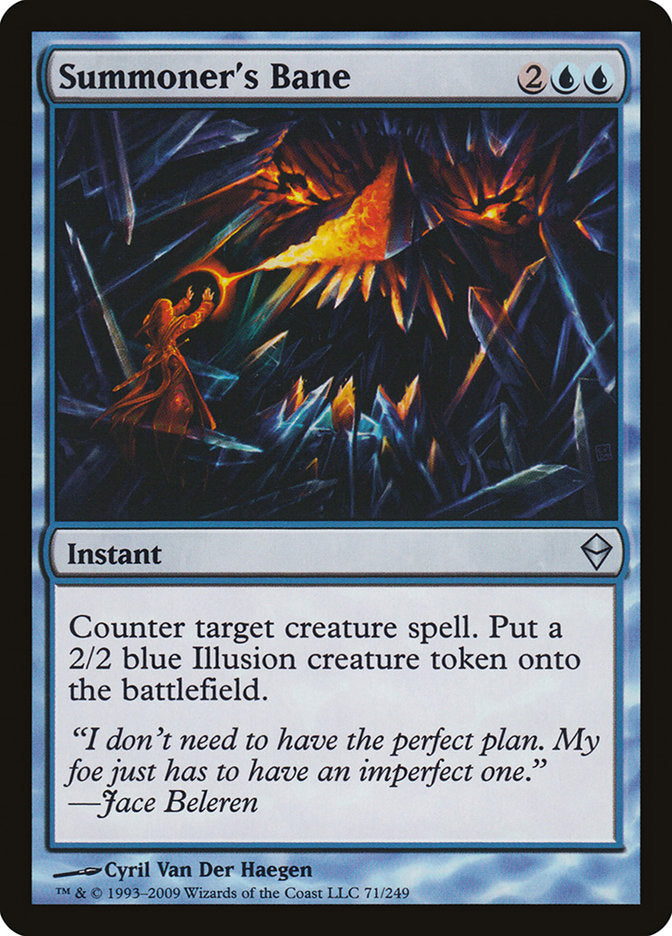 Summoner's Bane [Zendikar] | Deep Dive Games St. Marys