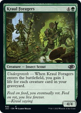 Kraul Foragers [Jumpstart 2022] | Deep Dive Games St. Marys