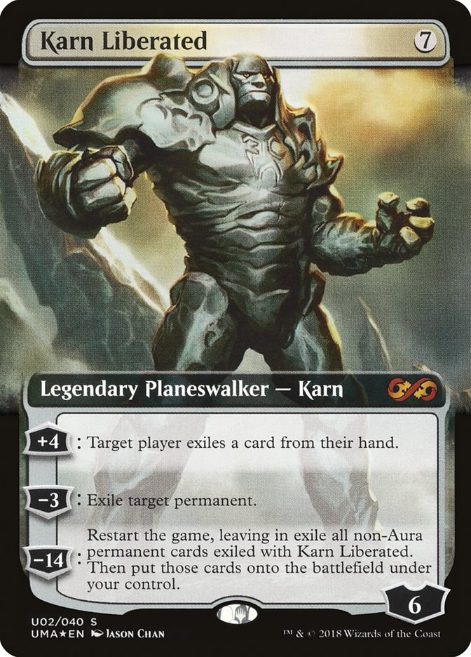 Karn Liberated (Topper) [Ultimate Masters Box Topper] | Deep Dive Games St. Marys