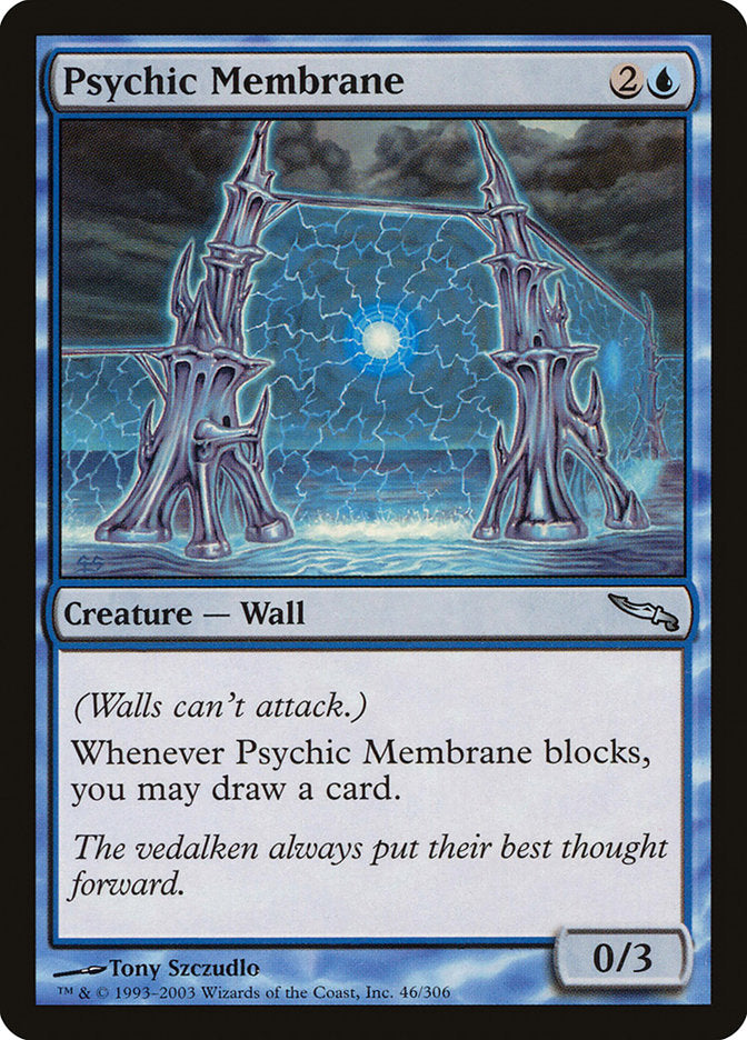 Psychic Membrane [Mirrodin] | Deep Dive Games St. Marys