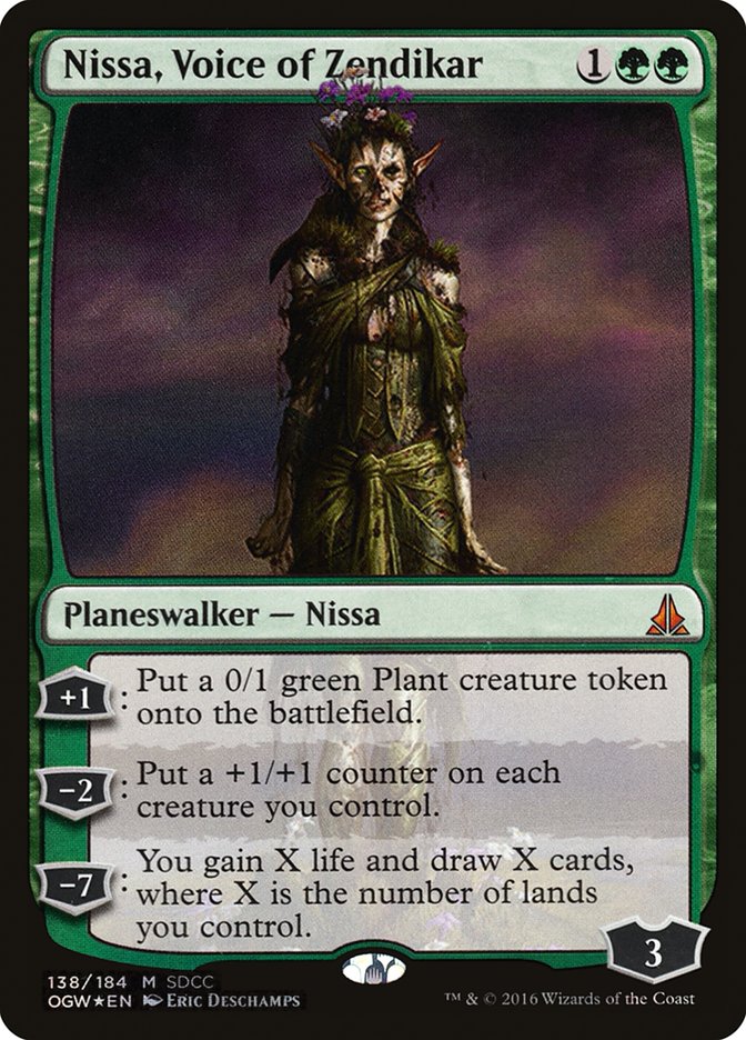 Nissa, Voice of Zendikar [San Diego Comic-Con 2016] | Deep Dive Games St. Marys