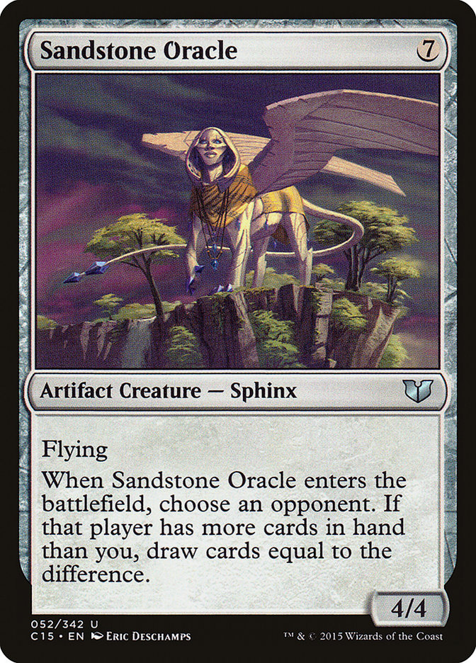 Sandstone Oracle [Commander 2015] | Deep Dive Games St. Marys