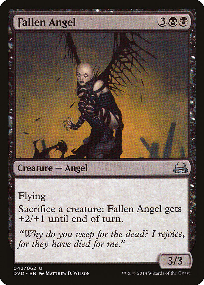 Fallen Angel (Divine vs. Demonic) [Duel Decks Anthology] | Deep Dive Games St. Marys