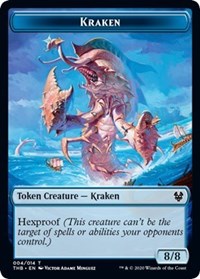 Kraken // Satyr Double-Sided Token [Theros Beyond Death Tokens] | Deep Dive Games St. Marys