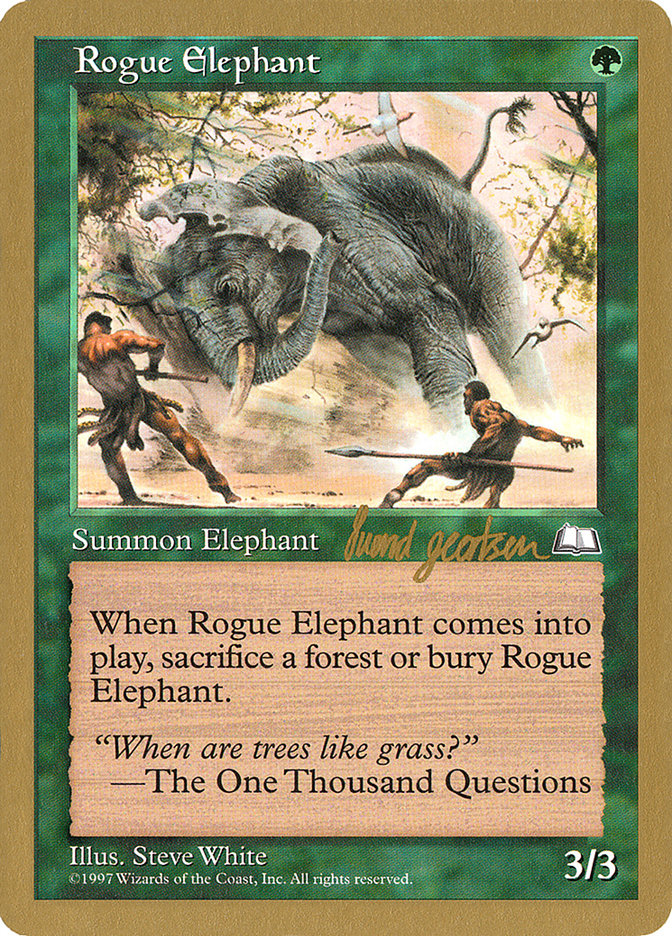 Rogue Elephant (Svend Geertsen) [World Championship Decks 1997] | Deep Dive Games St. Marys